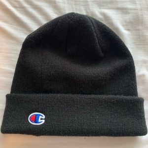 Champion black beanie